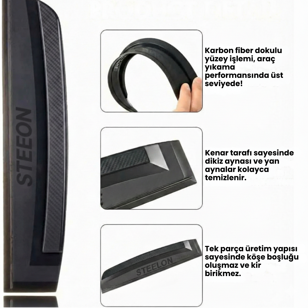 Steelon | İz Bırakmaz Cam Sileceği